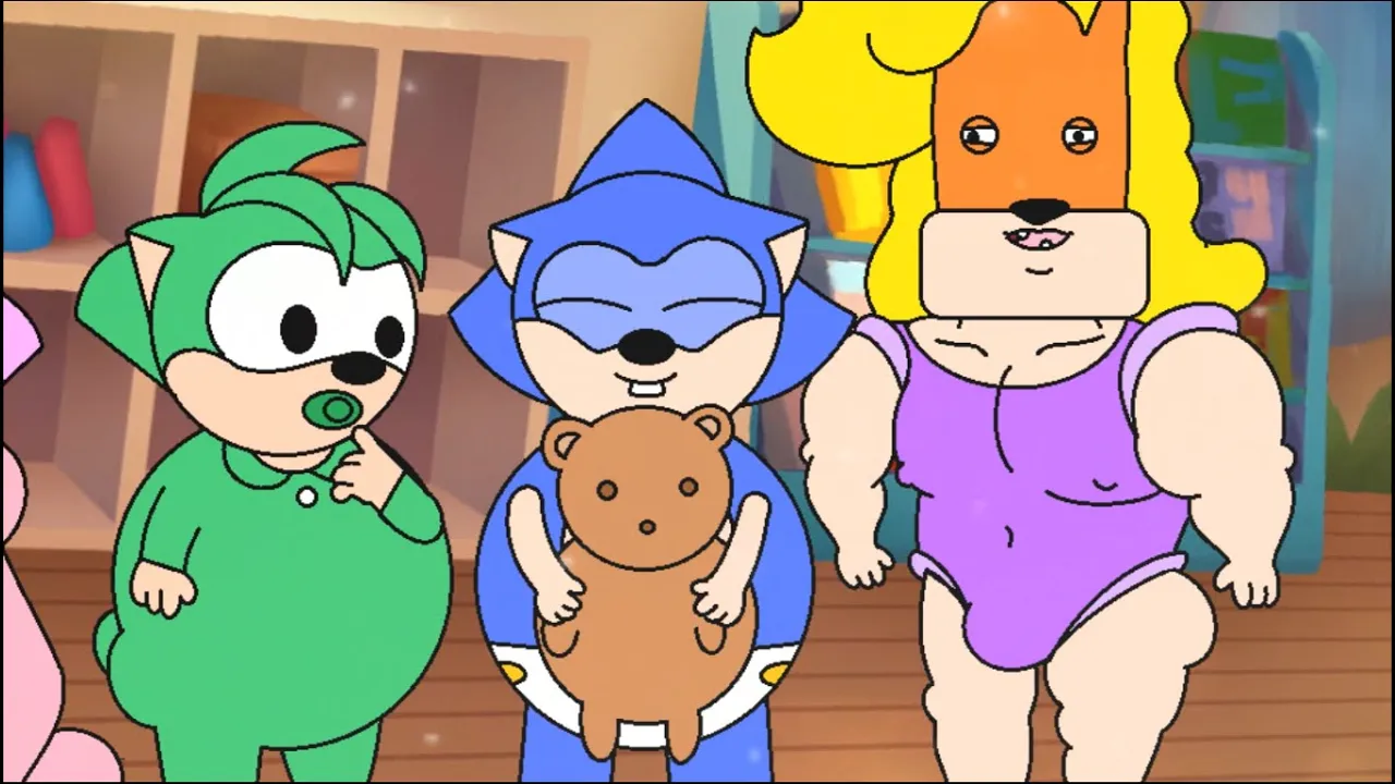 Sonic Underground Official Animation- ✨Glow Up✨